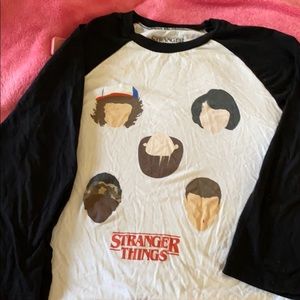 Stranger Things long sleeved t-shirt